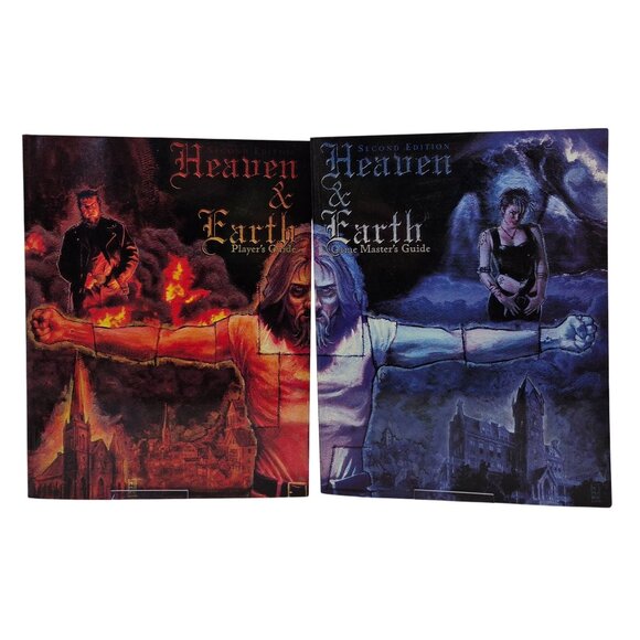 Guardians of the Order Heaven & Earth 2nd Ed Players/Game Masters Guide RPG 2001 - Picture 1 of 14